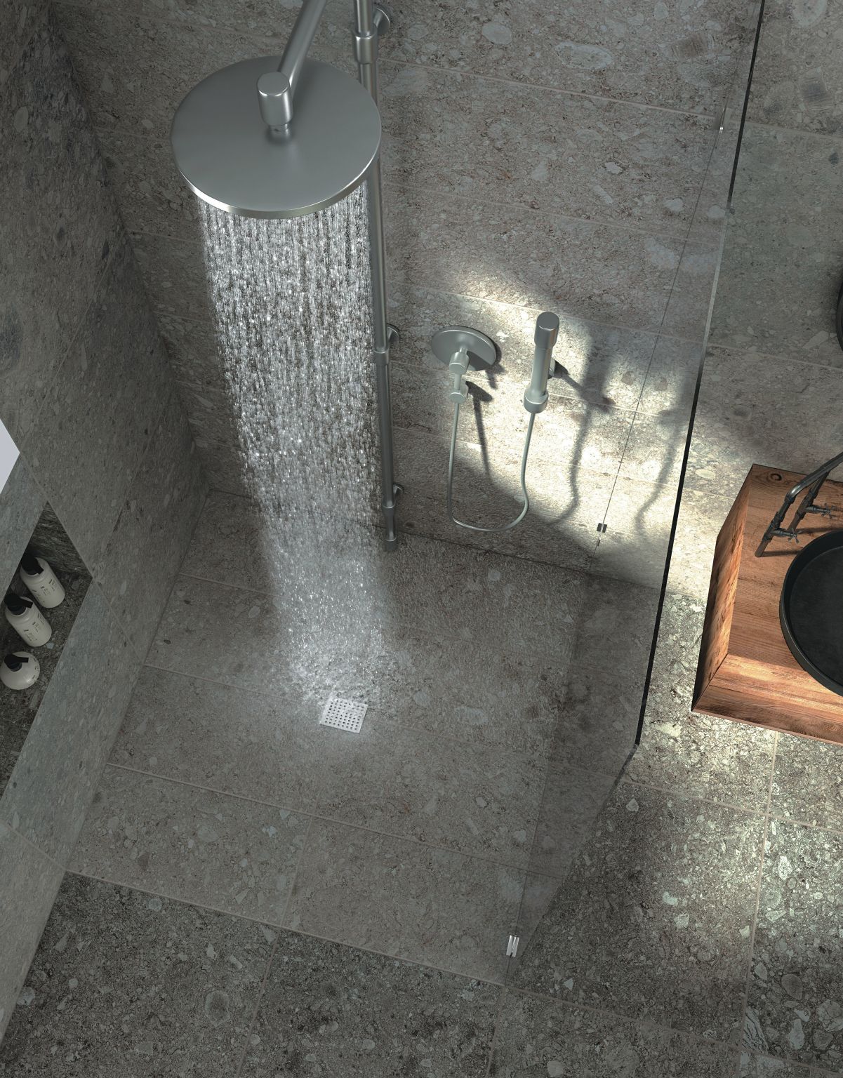 Porcelain Floor Tiles - Norway Gra Mosaic 30x30 - Image 2
