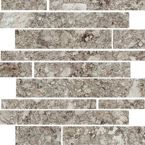 Porcelain Floor Tiles - Norway Gra Long Tile Mosaic 30x30