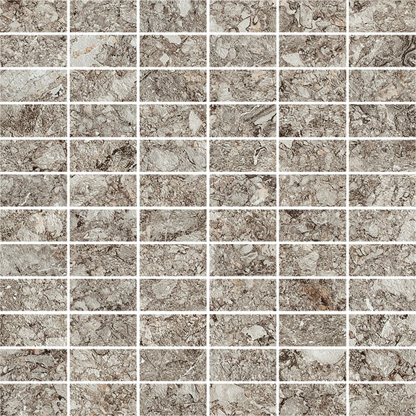 Porcelain Floor Tiles - Norway Gra Mosaic 30x30