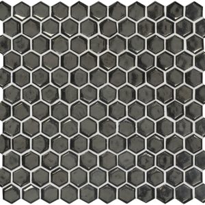 Grey and Black Mosaics - Poona Glass Mosaic