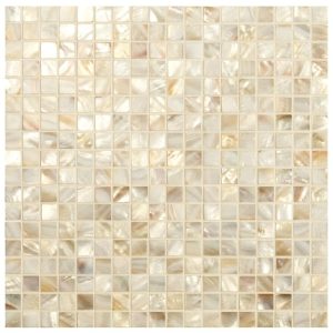 Cream and Brown Mosaics - Purity Shell Mosaic