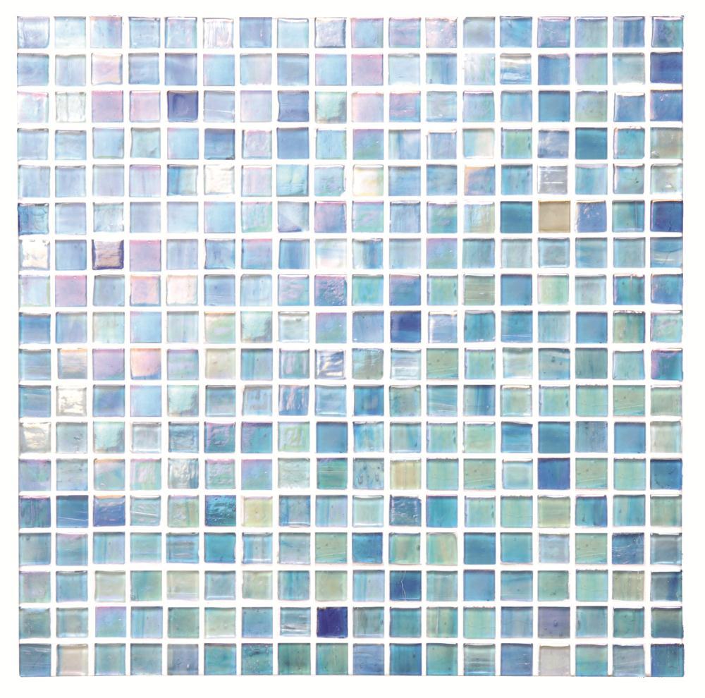 Blue Mosaics - Safira Glass Mosaic