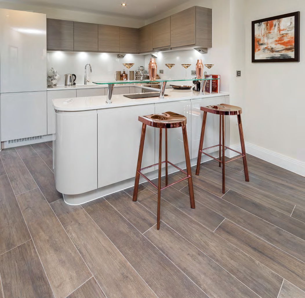 Porcelain Planks - Travelling West Brown - Image 2