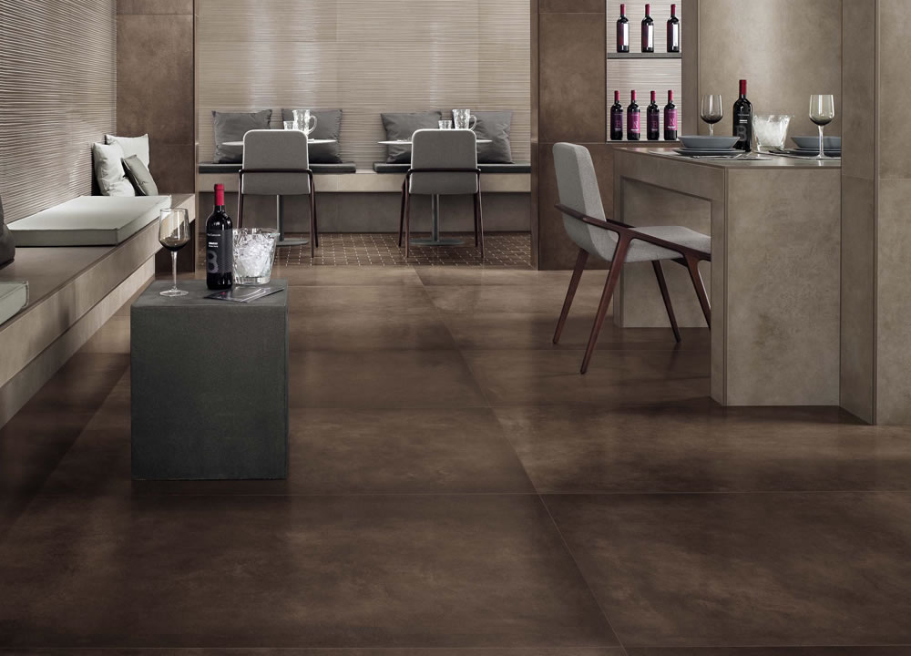 Porcelain Floor Tiles - Dreamwell Brown Matt 60x30 - Image 2