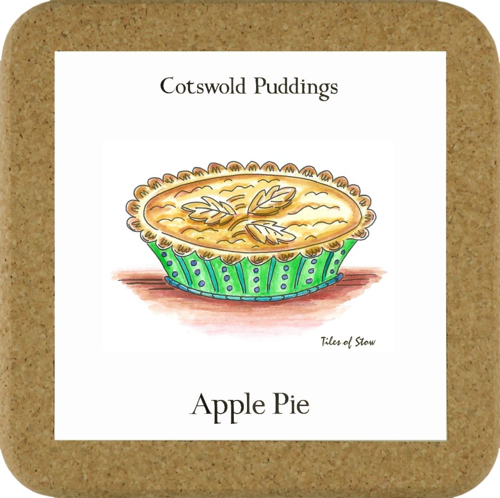 Pudding Tile Mats - Apple Pie