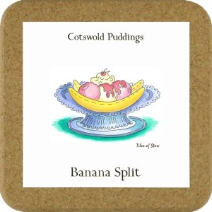 Pudding Tile Mats - Banana Split