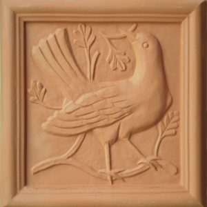 Animal Terracotta Plaques - Blackbird