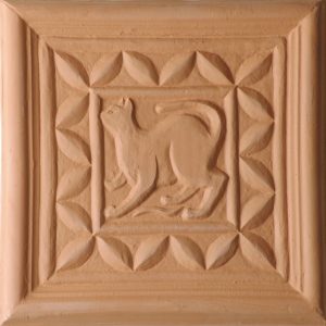 Animal Terracotta Plaques - Cat