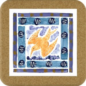 Camargue Tile Mats - Cormorant