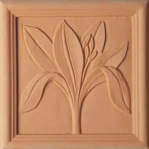 Botanical Terracotta Plaques - Crocus