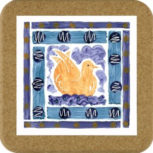 Camargue Tile Mats - Gull
