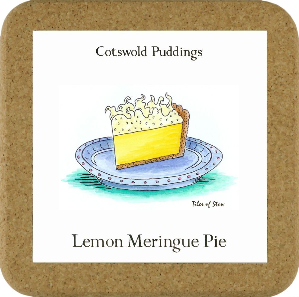 Pudding Tile Mats - Lemon Meringue Pie