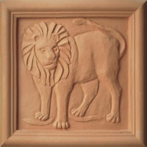 Animal Terracotta Plaques - Lion