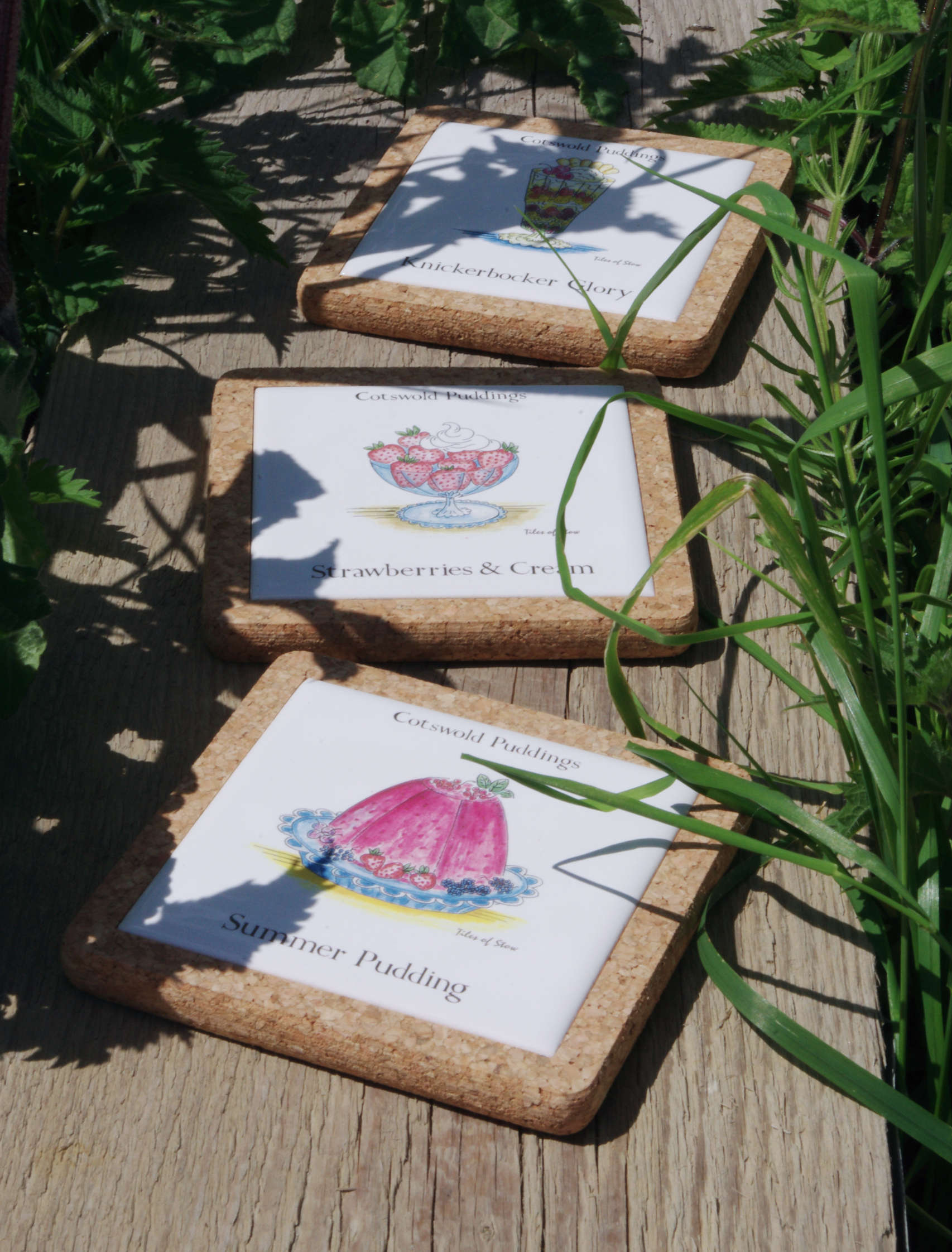 Pudding Tile Mats - Apple Pie - Image 3