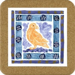 Camargue Tile Mats - Puffin