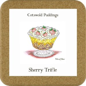 Pudding Tile Mats - Sherry Trifle