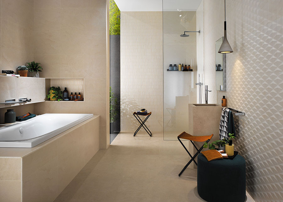 Porcelain Floor Tiles - K-One Matt Silver 60x60 - Image 3
