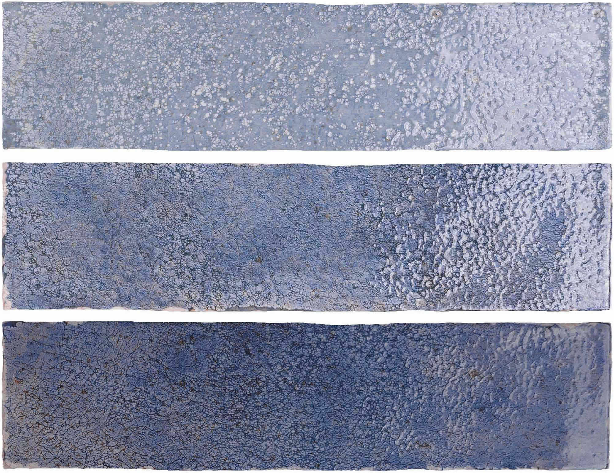 Oken Brick Wall Tiles - Blue