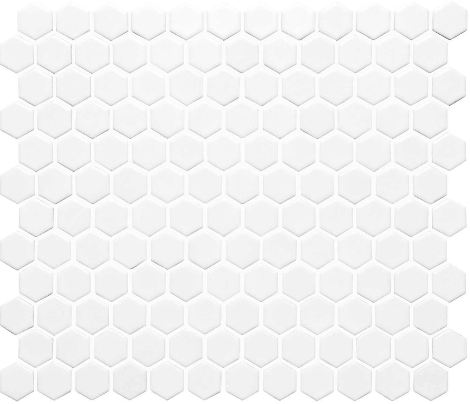 White Honeycomb Mosaic | Tiles of Stow