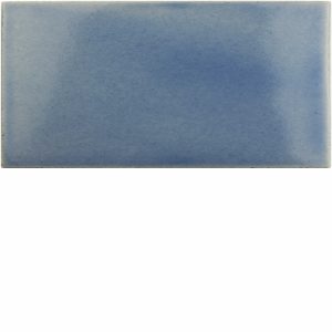 Stoneware Large Brick Tiles - Mediterranean Blue