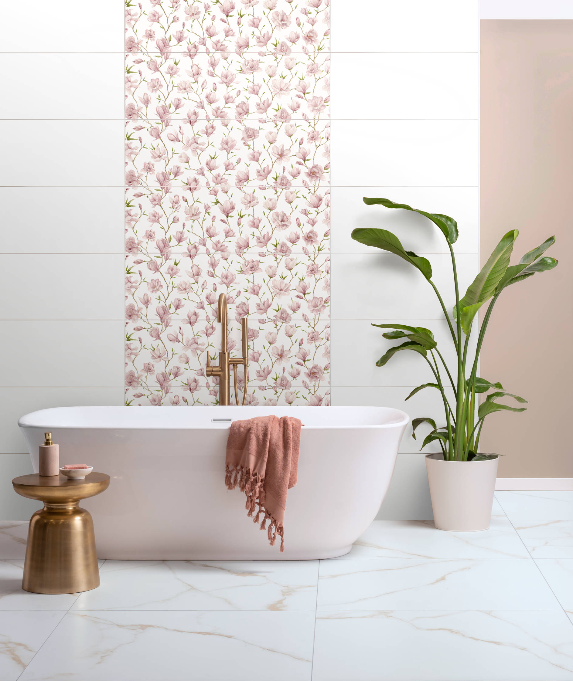 English Garden Magnolia - Tiles of Stow