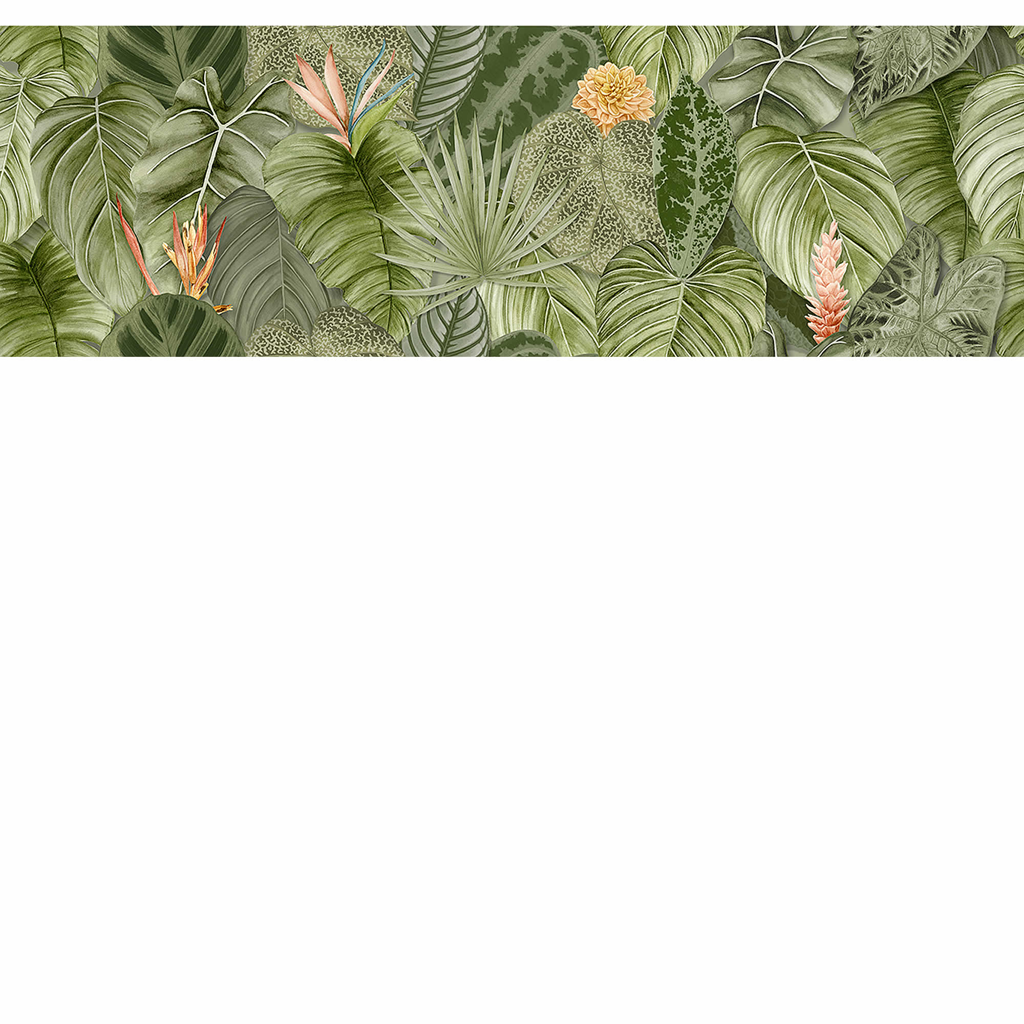 Tropical Oasis Single Repeat Face 01 IM-0029429 Tiles of Stow