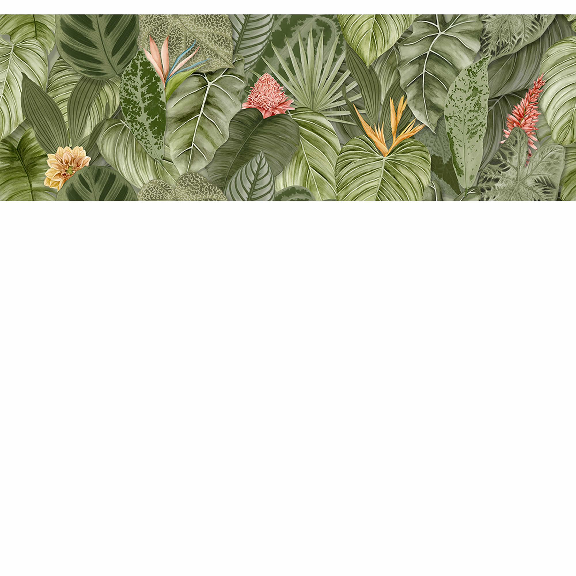 Tropical Oasis Single Repeat Face 02 IM-0029429 Tiles of Stow
