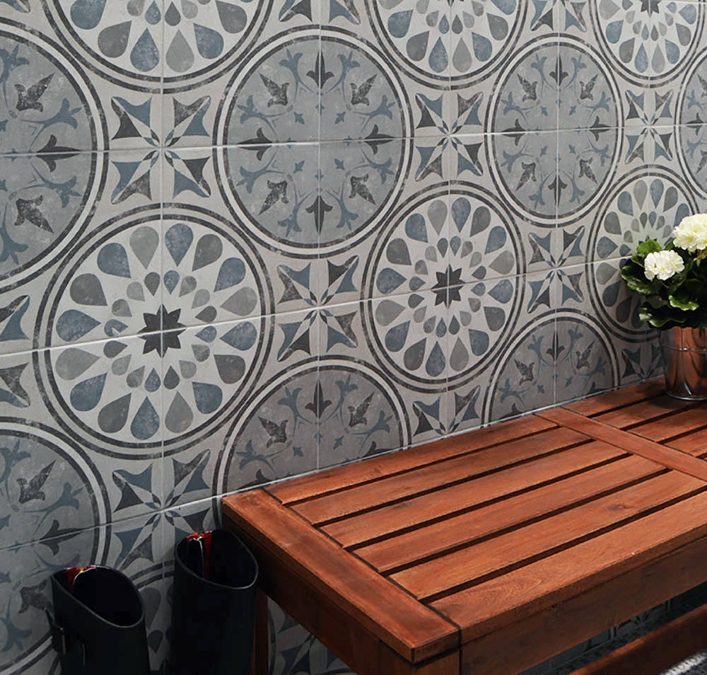Verve Decorative Floor Tiles by Tiles of Stow
