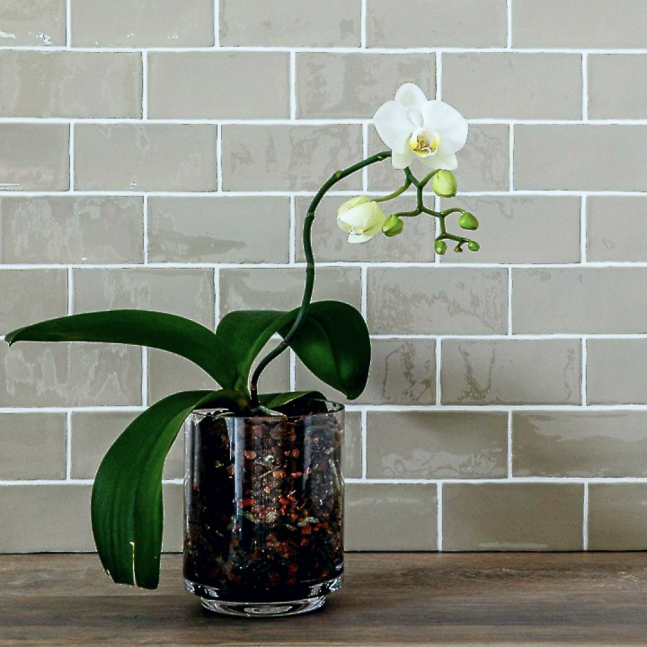 Contemporary Classics - Aged Linen Green Half Tile - Image 2
