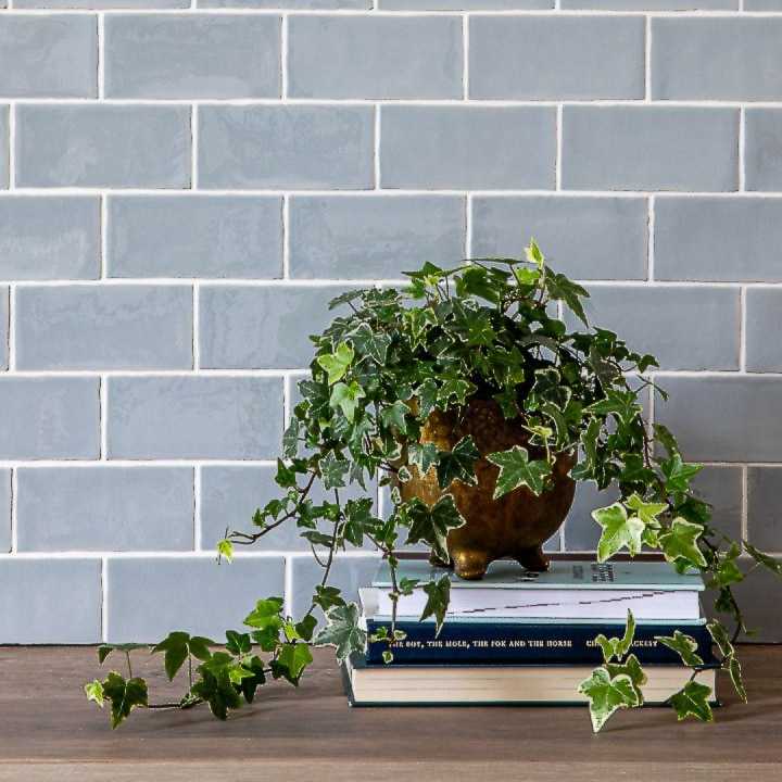Contemporary Classics - China Blue Half Tile - Image 2