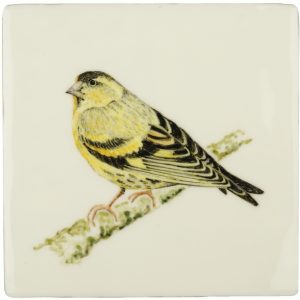 Hand painted Tiles - Siskin - Tiles of Stow